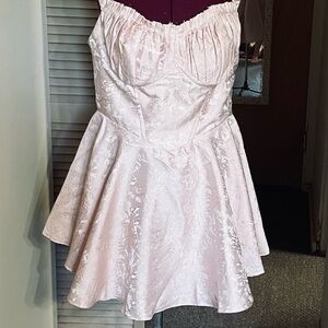 Elegant Pink Mini Dress NWOT